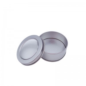 Frosted Paper Clip Blechdose mit Deckel 65 * 30mm