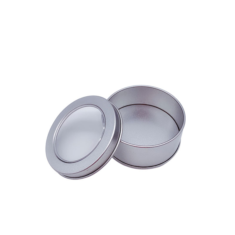 Frosted Paper Clip Blechdose mit Deckel 65 * 30mm