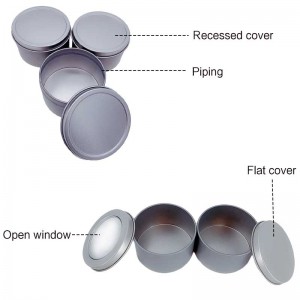 4 oz duftende Kerzenzinn 65 * 40mm