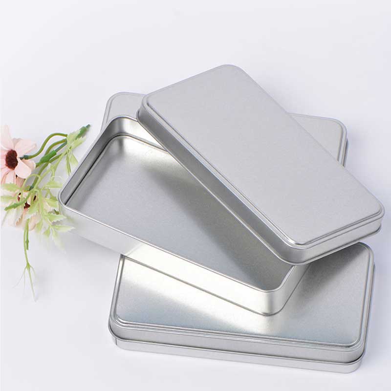 Lidschatten Geschenk Metall Box Kosmetische Bürste Blechdose 150 * 80 * 25mm