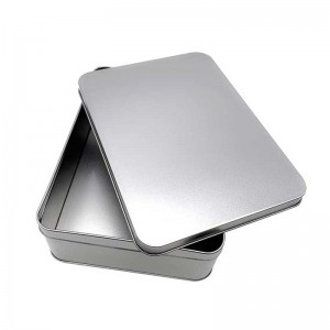 Frosted Metall Aufbewahrungsbox Vogel Nest Geschenkverpackung Blechdose 220 * 160 * 65mm