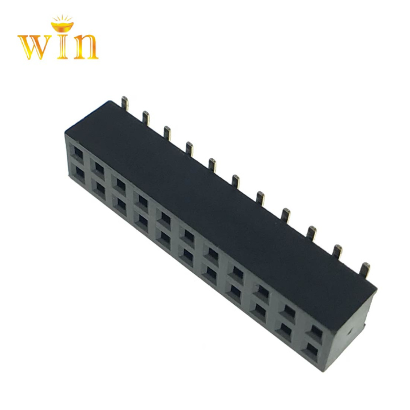 2.0mm Pitch 2x11P weiblicher Kopfbuchsenstecker