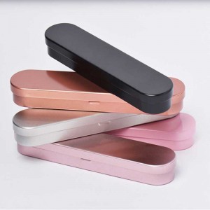 Metallbox mit Klappdeckel Mattes Geschenk Blechbox 175 * 38 * 20mm