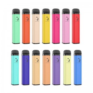 Gunnpod 2000 Puffs Vorgefüllt Einweg-VAPE 1250MAH Batterie E Zigarette Desivce 18350 8ml Vaporizer Starter Kit VS ELF BAR 20 Flavs Pen Pod Puff Gunpod