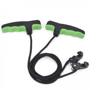 NIKA Bogenschießen 454.012 Armbrüste Seil Doppelhandgriff für Archery Compound Bogen Schießen Armbrüste Seil Cocker Aid Cocking String Tool