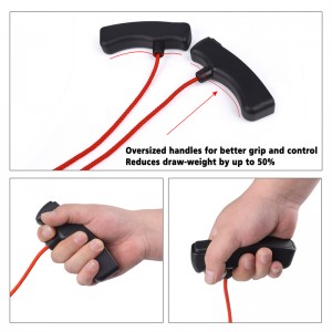 Nika Bogenschießen 454008 Crossbow Seil Cocking Device Nylon Armbrust Seil Cocker Aid Cocking String Tool