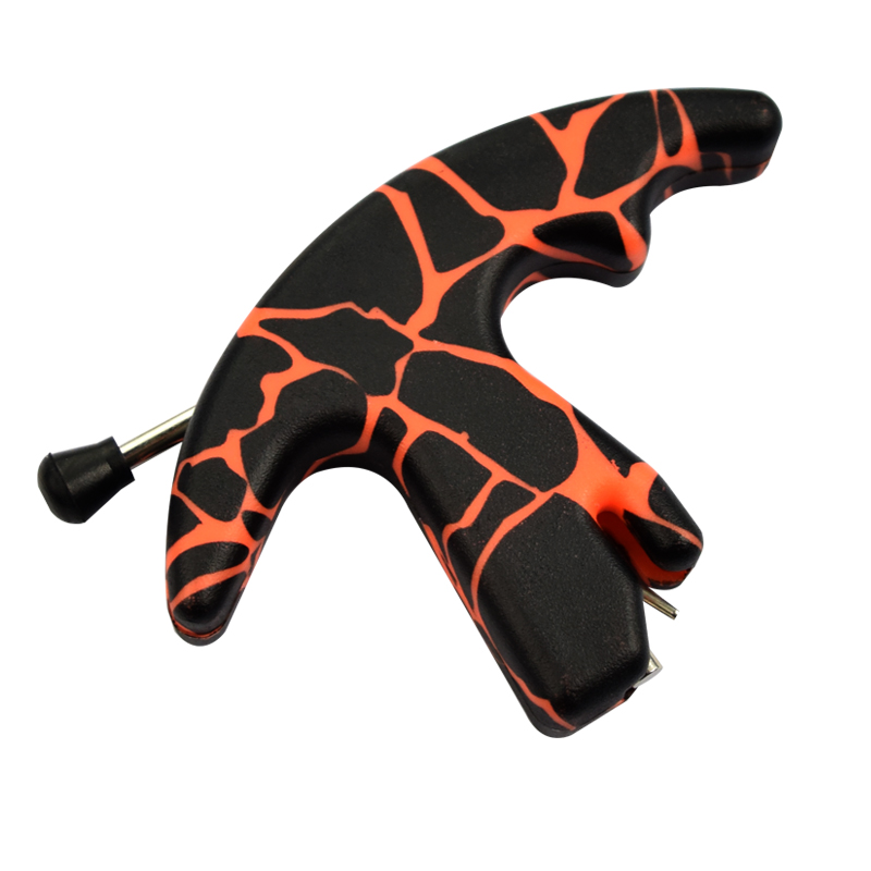 Elong Outdoor 42RA01-OGS Orange Camo thumb Release Aid Bogenery Compound Bug Schießbeihilfen