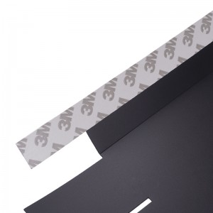 Modul Top Cover Isolierblatt Schwarz Hochtemperaturbeständige Isolierblatt 0,43mm Isolationsmaterialverarbeitung