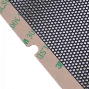 Versorgungsflammhemmungsmittel Elektrostatische PVC-staubfestes Maschen elektrische Geräte staubfestes Netzschlag-resistent 0,1-mm-Lautsprecher-Mesh