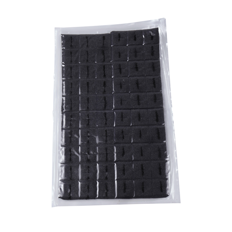 Dongguan Großhandel Pflanzend Schwamm Schwarze Quadratische Stoßdämpfung Staub Schwamm Geräusche Reduktion Puffer Filter Schwamm