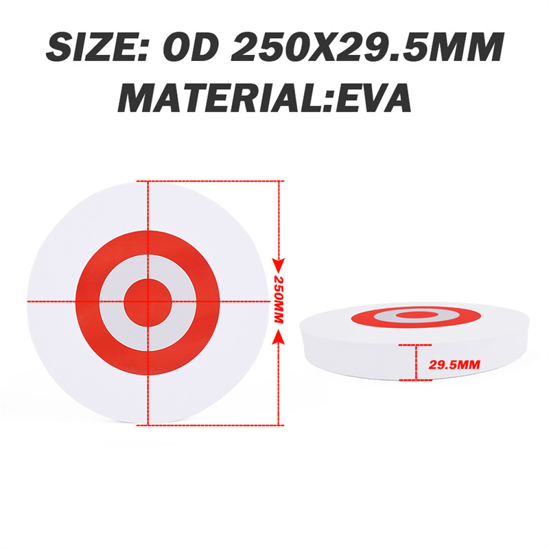 Elong Outdoor 410025-01 EVA Youth-Bogenschießen Pfeil-Schaum-Ziel für Schießen-Praxis-Disc-Ziel-Schaum-Scheibe