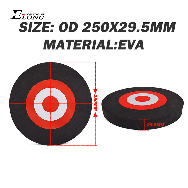 Elong Outdoor 410025 EVA Jugend Bogenschießen Pfeil Schaumziel Für Schießen Praxis Fliegenscheiben Target Foam Disc