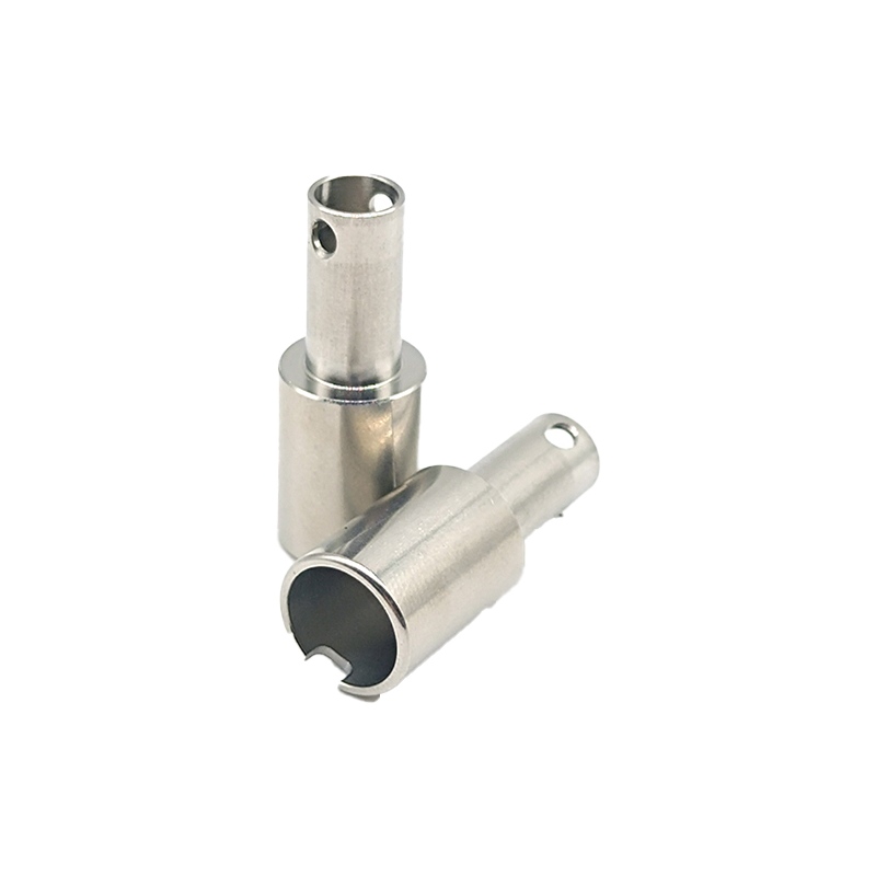 Benutzerdefinierte Aluminiumlegierung Teil Rapid Prototyp Metallwellenteile CNC-Fräsen Drehteile