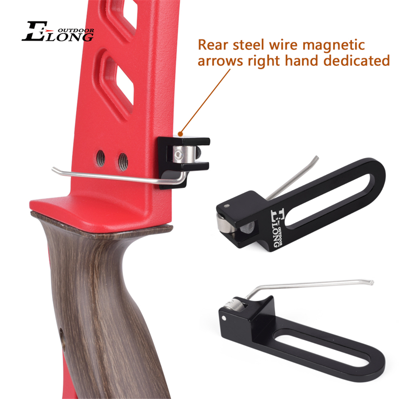 Elong Outdoor 250007-01 RH Aluminiumpfeilstütze Recurve-Ausrüstung für Recurve Bow-Zielschießen