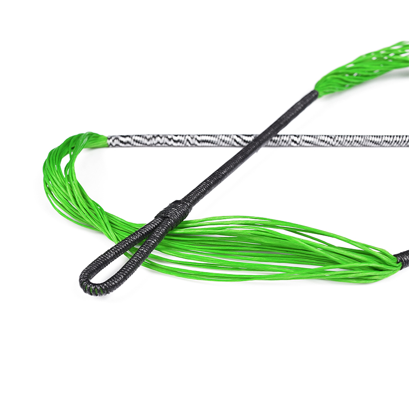 Elong Outdoor 280110-02 26.5inch 28 Stränge Armbrustsaite Fluoreszierende grüne Recurve Crossbow String
