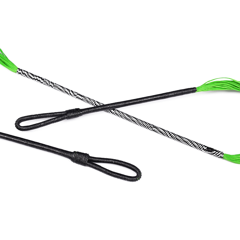 Elong Outdoor 280110-02 26.5inch 28 Stränge Armbrustsaite Fluoreszierende grüne Recurve Crossbow String