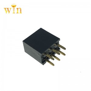 2.54mm Pitch 2x3P Socket Connector-Buchse