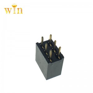 2.54mm Pitch 2x3P Socket Connector-Buchse