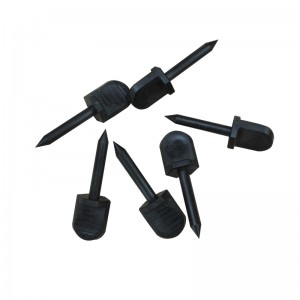 Elong Outdoor 422001 Bogenschießen aus Kunststoff Target Paint Pin Face Pin für Bogenschießen Schießausrüstung