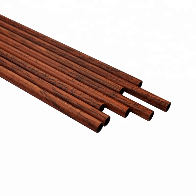 ERONG AROW139030 Rotes Holz Getreide Carbon Pfeilwelle Bogenschützen Traditionelle Bogenaufnahmen mit