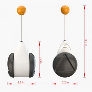 2021neue katze spielzeug chaser balancierte katze jagen spielzeug interaktiv kitten schwing spielzeug