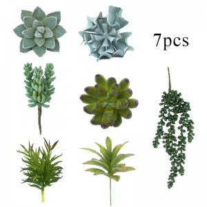 Hohe Simulation künstlicher Sukkulente