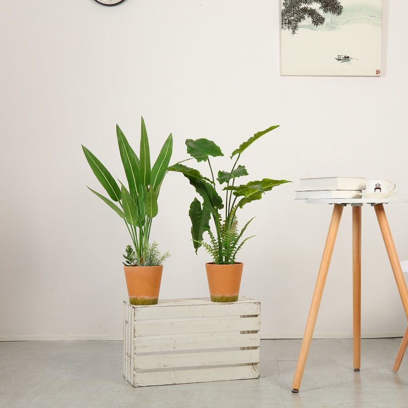 Moderne Stil Hochwertige künstliche Pflanze im Topf zum Verkauf