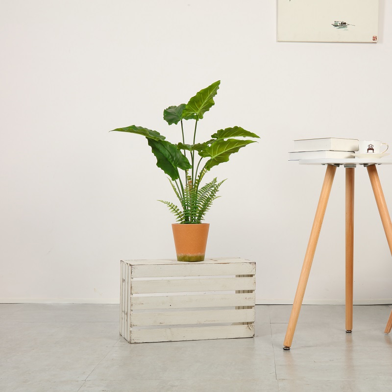 Moderne Stil Hochwertige künstliche Pflanze im Topf zum Verkauf