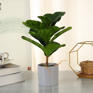 Ganzer Verkauf echte berührte künstliche Pflanze im Topf