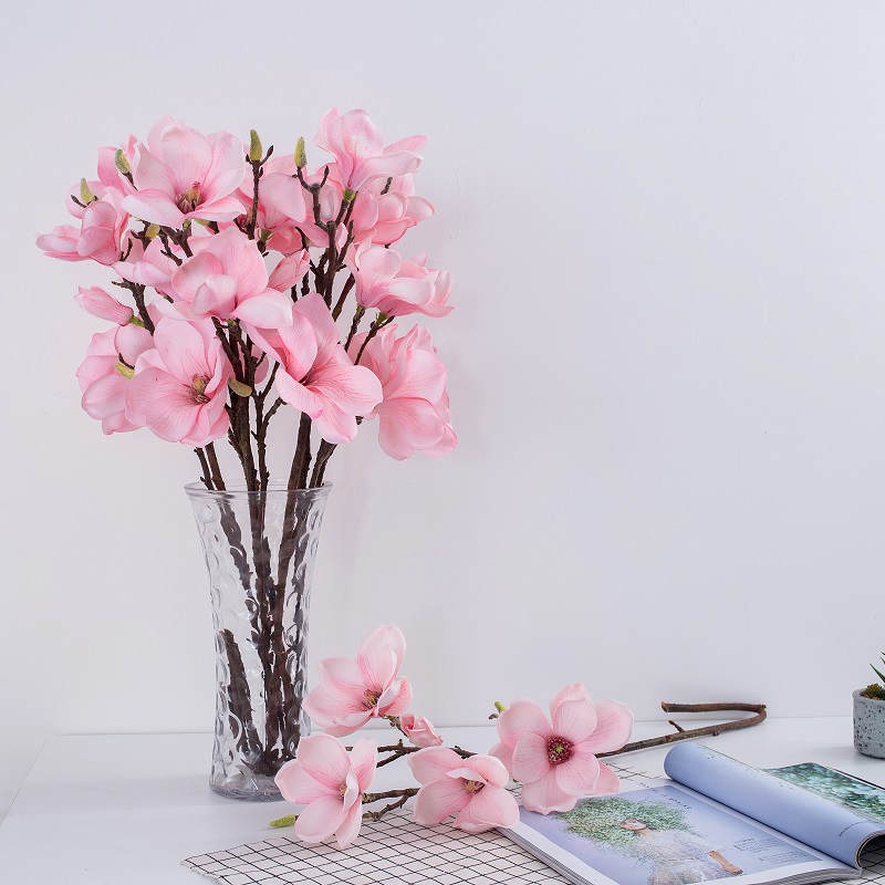 Fabrik Direct Supply Single Long Branch Magnolia Flower Künstliche Blume zum Verkauf
