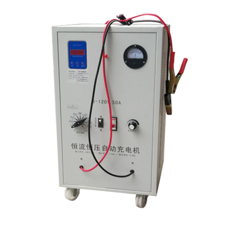 Hochstromoptimiertes intelligentes Batterieladegerät, 6V12V24V36V48V60V72V96V120V 50 AMP-Konstantstrom-Konstantspannungs-Batterieladegerät, für Auto-Reparaturgeschäft