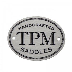 Yongfu-Hardware-benutzerdefinierte Messing-leeres Typenschild Säure geätzt Kupfer-Namensschild