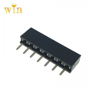 2,54mm 1x7p Einzeiliger weiblicher Buchsenkopf