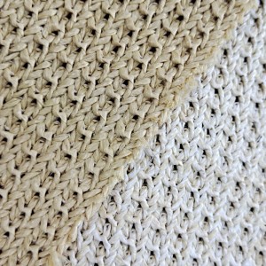 Recycelte gewebte Gewebe Mode