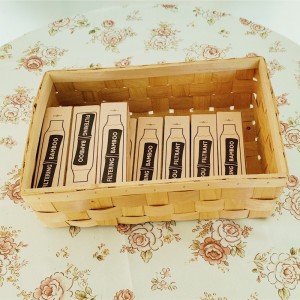 Einfache Produkte verkauft Holz-Chip-Verpackungskorb