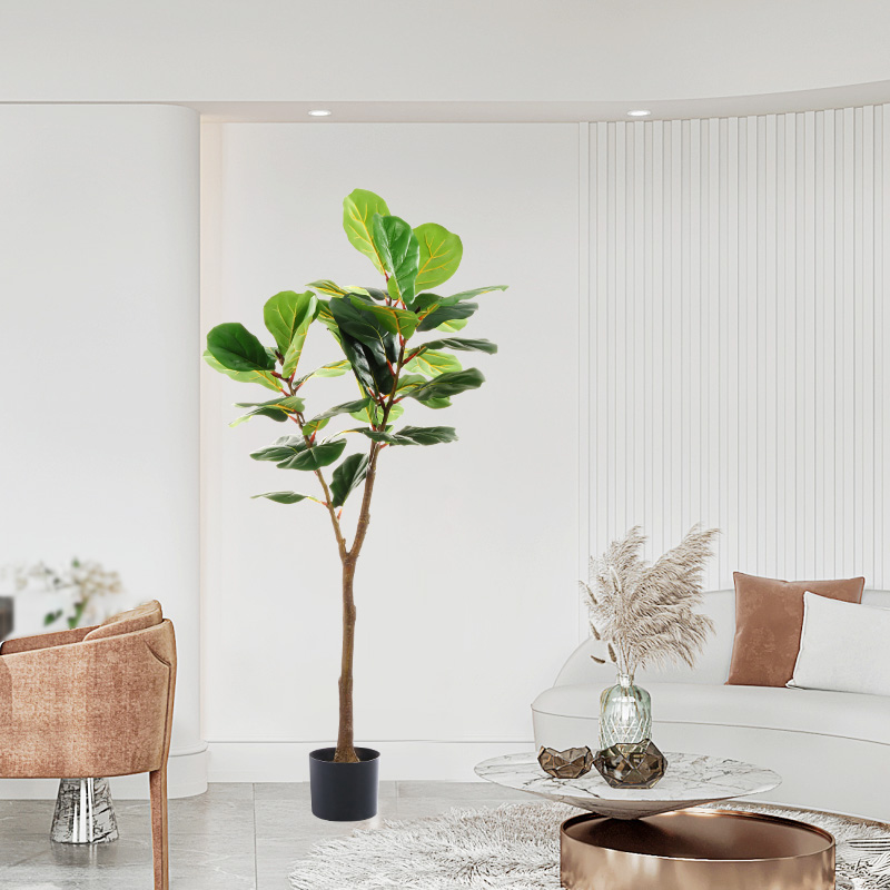 Lebhafte Pflanzen grüne Blatt künstliche Baum künstliche Pflanzen für Innen- und Außenwohnung Deco