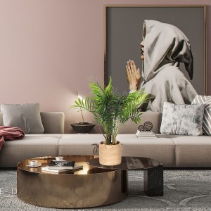 Kunststoff künstliche Pflanzen dekorativ für Wohnzimmer mit hoher Qualität undnett aussehendes und echtes berührtes Gefühl.