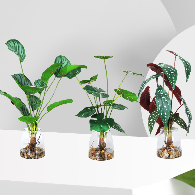 neu gestalteter heißer Verkauf Hohe Qualität Großhandel künstliche Topfpflanzen künstliche grüne dekorative