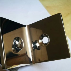 90 Grad Duschbad Badezimmer Glastür Platz Clip