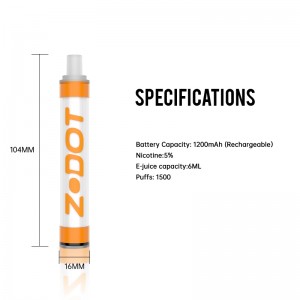 1500 Puffs Einweg-Vape