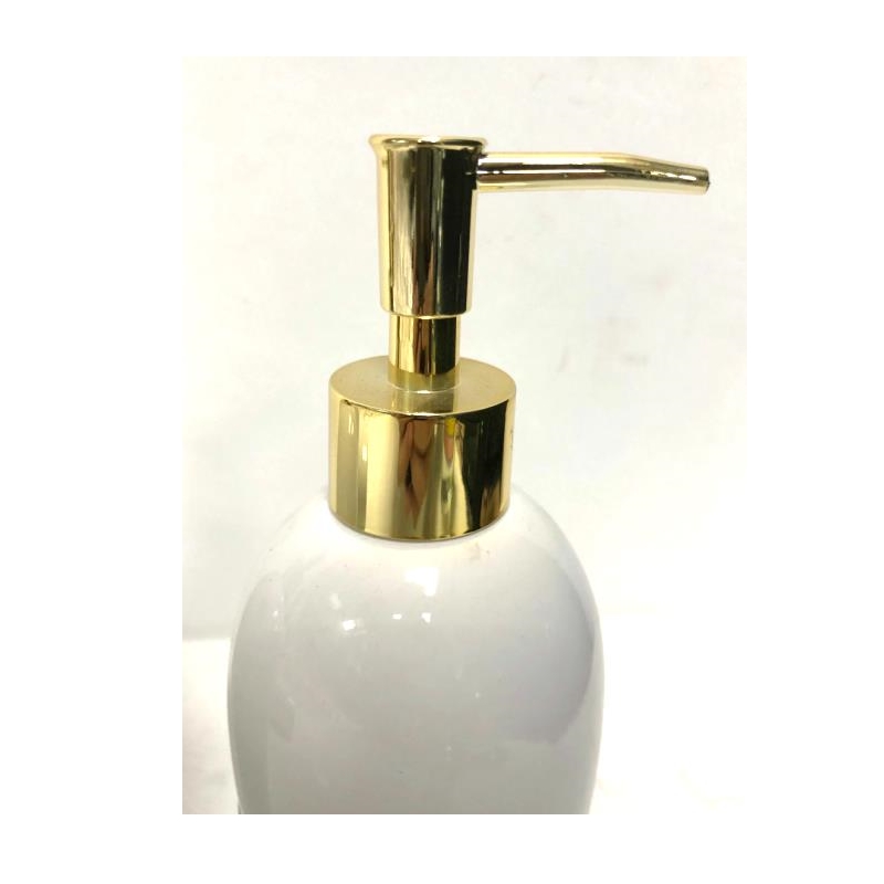 Klassische keramische flüssige Seifenlotion Shampoo-Dispenser-Badezimmerzubehör