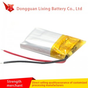 Der Hersteller liefert 401220-3.7V Softpack-Lithium-Ionen-Polymerbatterie und 60mAh-kundenspezifische Batterie für Bluetooth-Headset