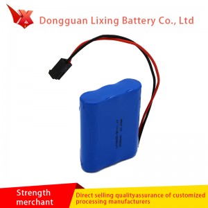 UL 18650 Lithium-Batterie 11.1V Batterie 2000mAh18650 Batteriebetriebwerkzeugbatterie