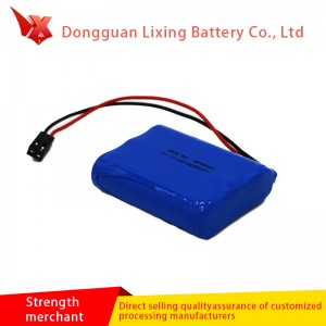 UL 18650 Lithium-Batterie 11.1V Batterie 2000mAh18650 Batteriebetriebwerkzeugbatterie