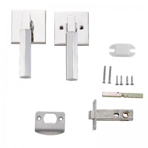 S7136 einzigartiger Sechseck -Form -Design -Türhebel Griff Griff Hochleistungshebel Set