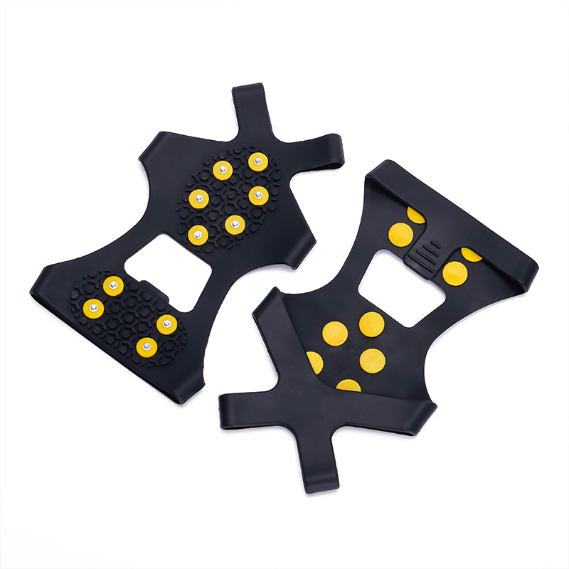 Silikon No-Rutsch-Stollen Crampon-Griffe 5-Zahn-Kletterschuhe