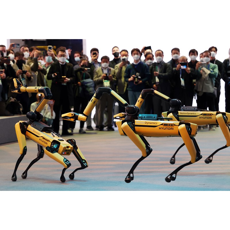 Neue Art der Mobilität auf der Anzeige in CES 2022