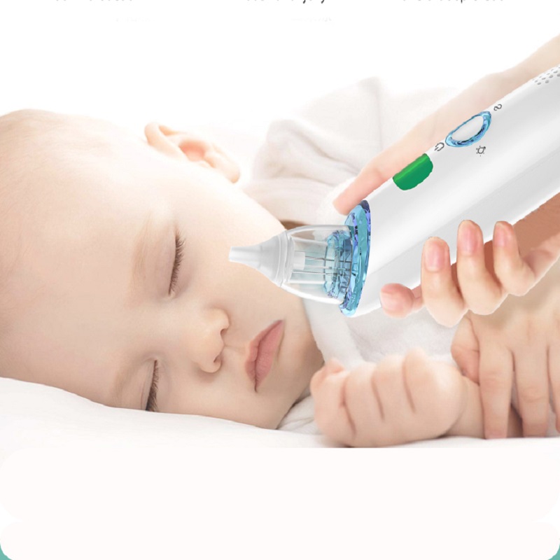 Elektrische Nase Saug für Baby Automatische Snot Sauger für Kleinkinder Batteriebetrieben Booger Sucker für Säuglinge
