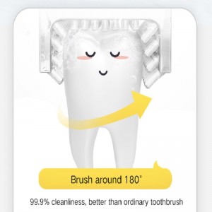 Sichere Ultraschall-Silikon-Kinder \\\\ \'Elektrische Zahnbürste Kinder-Musikbürste mit Spaß