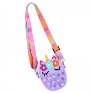 Crossbody Handtasche Silikon-Schulter-Blase-Taschen-Taschen